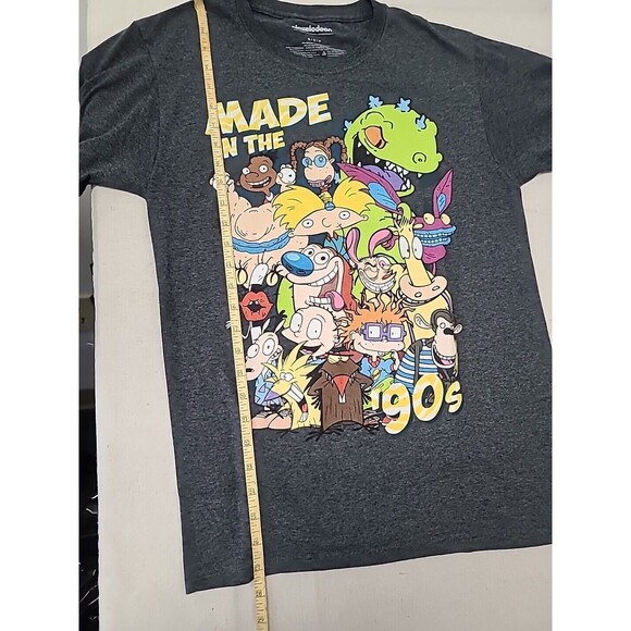 Lot Of 2 Nickelodeon Men’s Graphic T Shirt Sz Small 90's Rugrats Ren& Stimpy - Picture 6 of 16